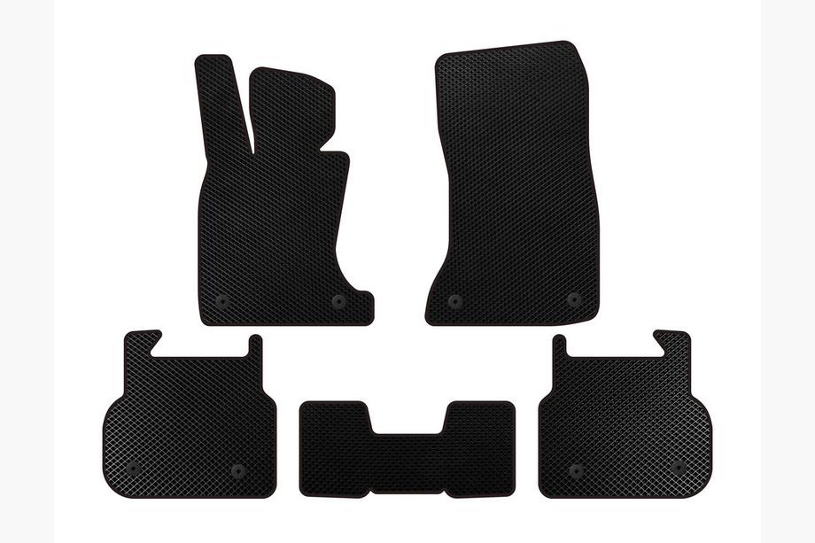BMW 7 Series F01/F02 2008-2015 EVA Fußmatten (für F01, Schwarz) Image