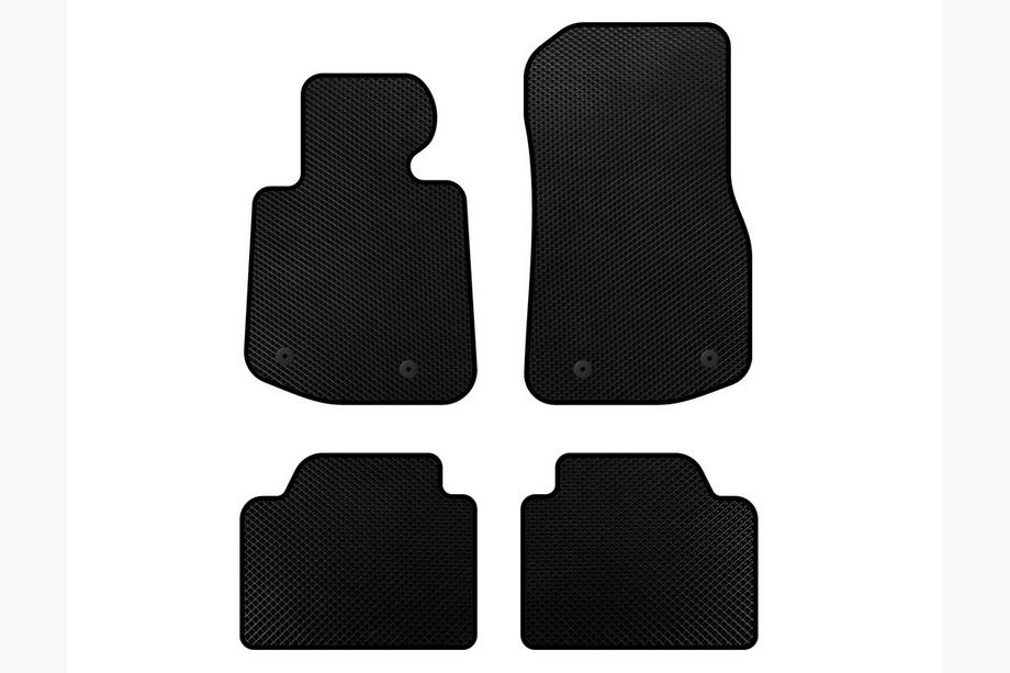 BMW 4 Series F32/F33/F36 2012-2020 EVA Fußmatten V2 (schwarz) Image