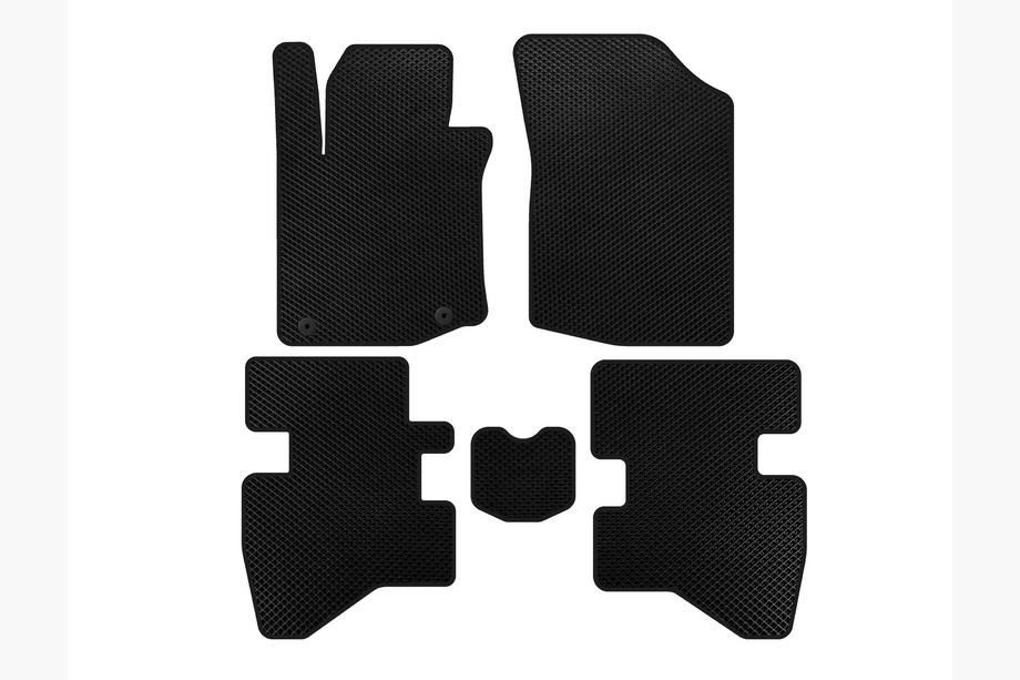 Citroen C-1 2005-2014 EVA Fußmatten (HB, Schwarz) Image