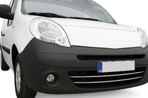 Renault Kangoo 2008–2020 Edelstahl Abdeckung für vordere Stoßstange (2 Stk) Foto 1