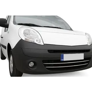 Edelstahl Abdeckung für vordere Stoßstange (2 Stk) Renault Kangoo 2008–2020 Foto 1