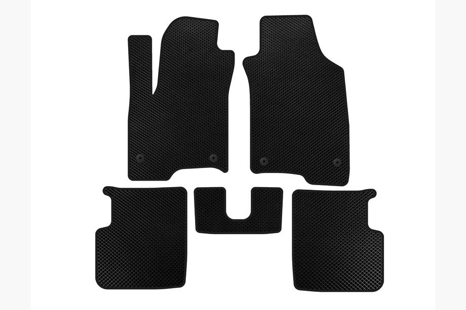 Fiat Panda 2011-2023 EVA Fußmatten (Schwarz) Image
