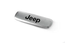 Jeep Aluminium Emblem für Fußmatten (1 Stk) Foto 1