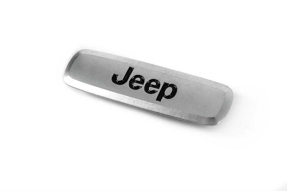 Jeep Aluminium Emblem für Fußmatten (1 Stk) Image