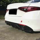 Alfa Romeo Giulia 2016-2022 Heckstoßstangendiffusor Lip Carbon V2 (Carbon) Foto 4