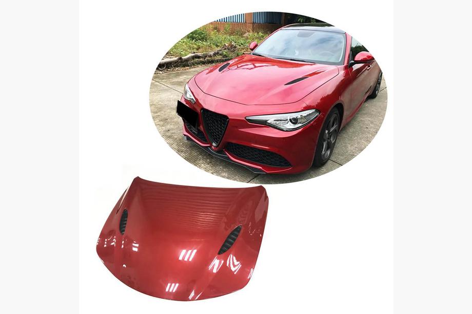 Alfa Romeo Giulia 2016-2022 Motorhaube V2 (Carbon) Image