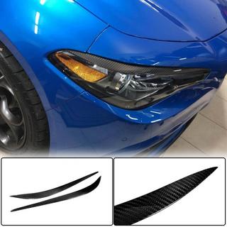 Scheinwerferblenden (Trockencarbon) Alfa Romeo Giulia 2016-2022 Foto 1