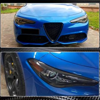 Scheinwerferblenden (Trockencarbon) Alfa Romeo Giulia 2016-2022 Foto 4
