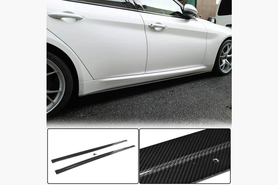 Alfa Romeo Giulia 2016-2022 Seitenschweller V2 (für Base/Sport, Carbon) Image