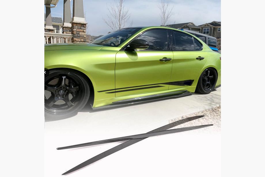 Alfa Romeo Giulia 2016-2022 Seitenschweller (für Base/Sport, Kunststoff) Image