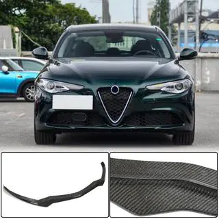 Frontstoßstangen Lippe V1 Aufsatz (für Base, Carbon) Alfa Romeo Giulia 2016-2022 Foto 1