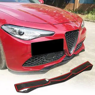 Frontlippe Stoßstange Aufsatz (für Sport, Carbon) Alfa Romeo Giulia 2016-2022 Foto 1