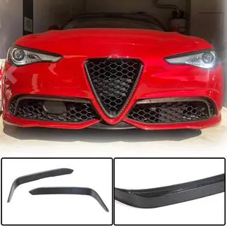 Abdeckungen für Nebelscheinwerfer (für Sport, Carbon) Alfa Romeo Giulia 2016-2022 Foto 2