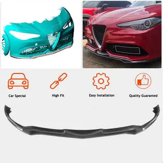 Frontlippe V2 (für Sport, Carbon) Alfa Romeo Giulia 2016-2022 Foto 3