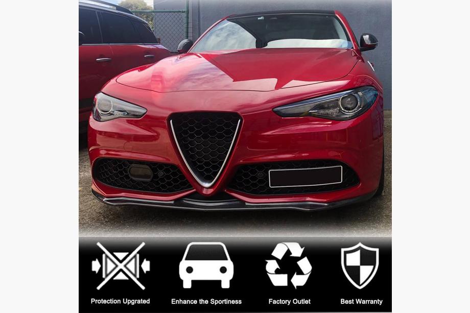 Alfa Romeo Giulia 2016-2022 Frontlippe V2 (für Sport, Carbon) Foto 4