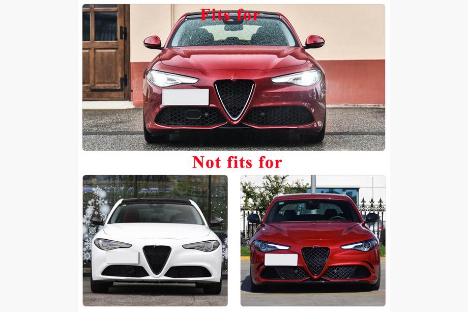 Alfa Romeo Giulia 2016-2022 Frontlippe V2 (für Sport, Carbon) Foto 8
