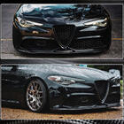 Alfa Romeo Giulia 2016-2022 Frontstoßstangenlippe Carbon V2 (Carbon) Foto 6