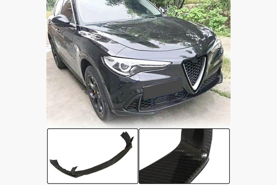 Alfa Romeo Stelvio 2016- Frontlippe (für Base, 2017-2023, ABS) Foto 1