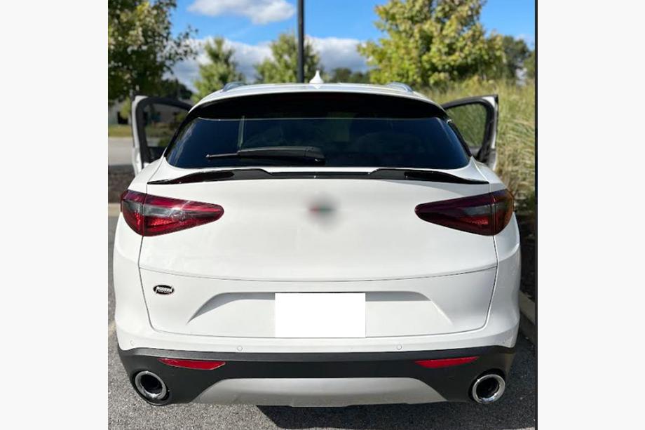 Alfa Romeo Stelvio 2016- Frontspoiler unten V1 (2017-2023, ABS) Image
