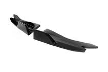 Universelle Flap Aufsätze für Heckstoßstange Typ-D (2 Stk, Schwarz Glanz, ABS-Kunststoff) Foto 6