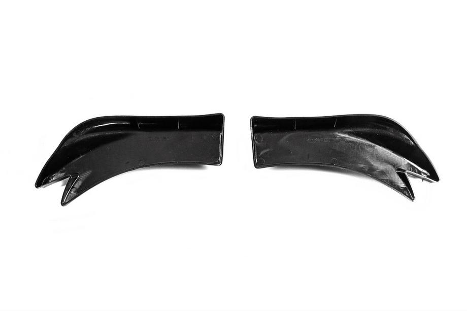 Universelle Flap Aufsätze für Heckstoßstange Typ-F (2 Stk, Schwarz Glanz, ABS-Kunststoff) Foto 6