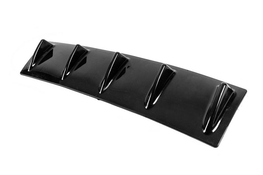 Universeller Heckdiffusor Typ-E (Schwarz Glanz, ABS-Kunststoff) Foto 8