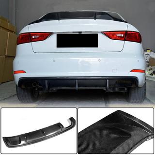 Heckstoßstangen-Diffusor V2 (für Base Sedan 2012-2016, Carbon) Foto 1