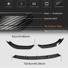 Audi A3 2012-2020 Frontstoßstangen-Lippe Lip V1 (für Base 2017-2020 Sedan, Carbon) Foto 6