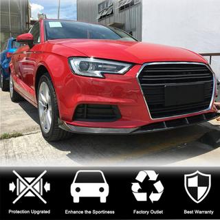 Frontstoßstangen-Lippe Lip V1 (für Base 2017-2020 Sedan, Carbon) Foto 3