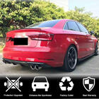 Audi A3 2012-2020 Heckstoßstangen-Diffusor (für Base Sedan 2017-2020, Carbon) Foto 2