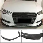 Audi A3 2012-2020 Frontstoßstangen-Lippe Lip V1 (für Base 2012-2016 Sedan, Carbon) Foto 1