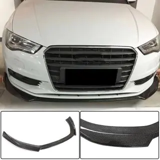 Frontstoßstangen-Lippe Lip V1 (für Base 2012-2016 Sedan, Carbon) Foto 1