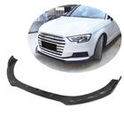 Audi A3 2012-2020 Frontstoßstange Lippe V1 Aufsatz (für Base 2017-2020 HB, Carbon) Foto 1
