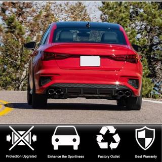 Heckdiffusor V2 für S-Line Sedan 2020-2023 (Carbon) Foto 2