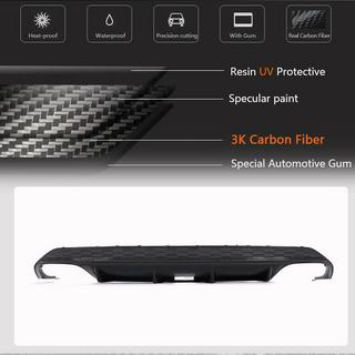 Heckdiffusor V2 für S-Line Sedan 2020-2023 (Carbon) Foto 4