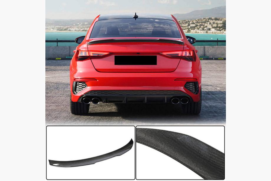 Audi A3 2020- Spoiler V2 (für Sedan, Carbon) Image