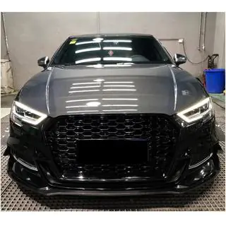 Motorhaube V2 (für Sedan 2012-2016, Carbon) Audi A3 2012-2020 Foto 2