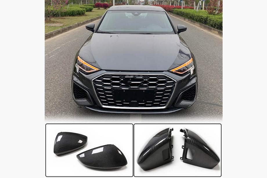Audi A3 2020- Spiegelabdeckungen LHD (Carbon) V3 Image