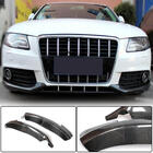 Audi A4 B8 2007-2015 Frontstoßstangen Flap Aufsätze (für Base 2007-2011, Carbon) Foto 1