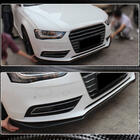 Audi A4 B8 2007-2015 Frontstoßstangen Lippe Aufsatz (für Base 2011-2015, Carbon) Foto 3