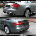 Audi A4 B8 2007-2015 Heckstoßstangendiffusor (für Base 2011-2015, Carbon) Foto 3
