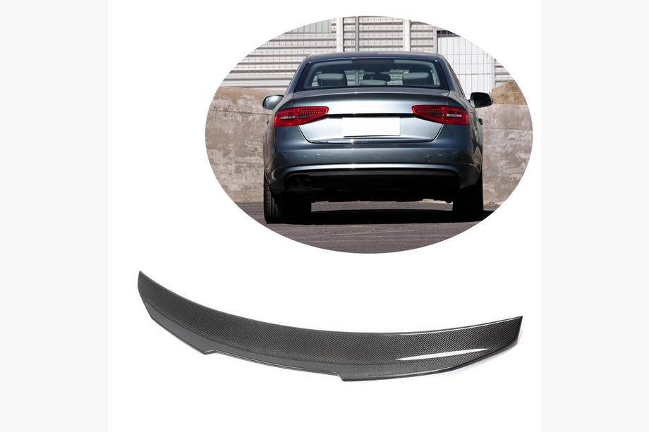 Audi A4 B8 2007-2015 Spoiler V3 (für Base 2011-2015, Carbon) Image