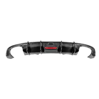 Heckstoßstangen-Diffusor (für Base Sedan 2015-2019, Carbon) Foto 2