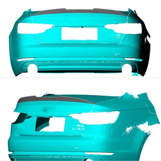 Spoiler V4 (für Sedan Carbon) Foto 2