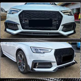 Nebelscheinwerferblenden V2 (für S-Line Sedan 2015-2019, Carbon) Foto 4