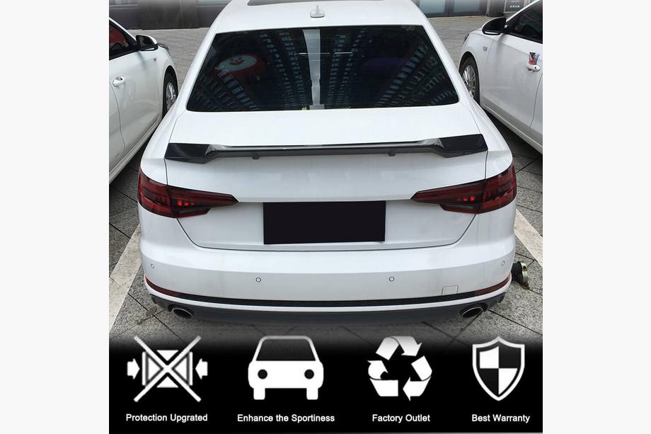 Audi A4 B9 2015-2024 Spoiler V2 (für Sedan, Carbon) Foto 3
