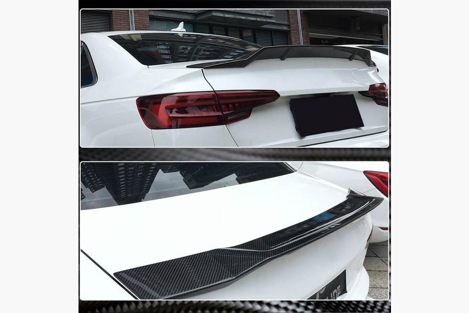 Audi A4 B9 2015-2024 Spoiler V2 (für Sedan, Carbon) Foto 4