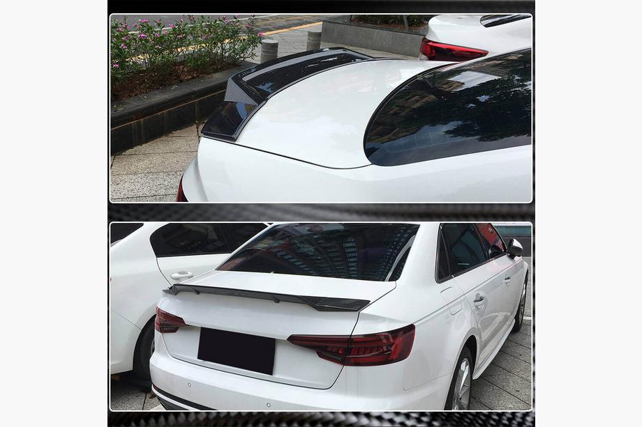 Audi A4 B9 2015-2024 Spoiler V2 (für Sedan, Carbon) Foto 5