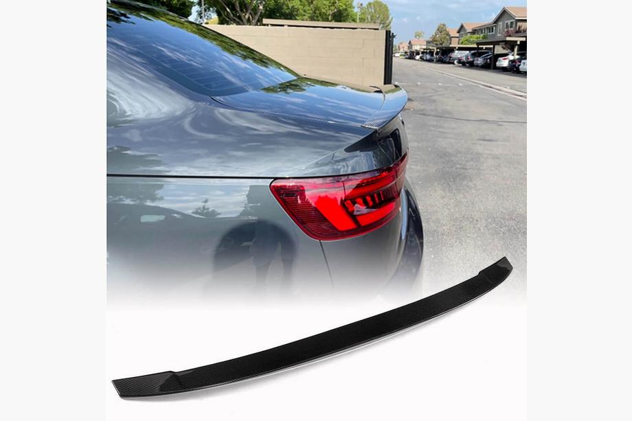 Audi A4 B9 2015-2024 Spoiler V5 (für Sedan, Carbon) Image