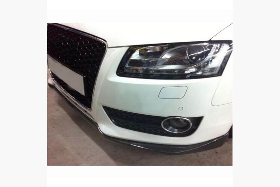 Audi A5 2007-2015 Frontstoßstangen Lippe V2 Aufsatz (für Base 2007-2011, Carbon) Foto 3